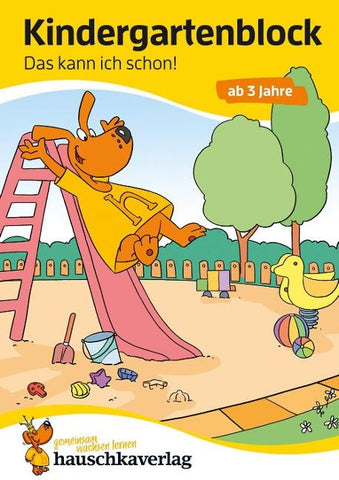 Kindergartenblock ab 3 Jahre - Das kann ich schon!