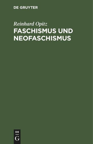Faschismus und Neofaschismus