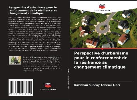 Perspective d'urbanisme pour le renforcement de la résilience au changement climatique