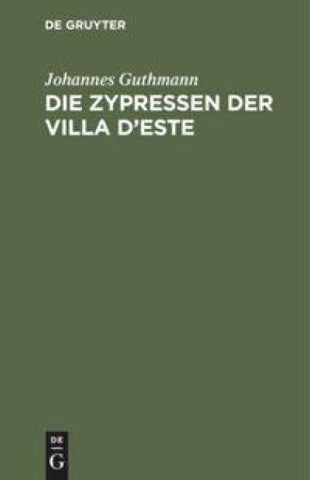 Die Zypressen der Villa d'Este