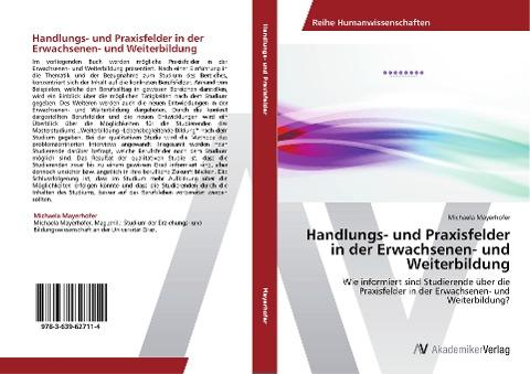 Handlungs- und Praxisfelder in der Erwachsenen- und Weiterbildung