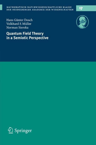 Quantum Field Theory in a Semiotic Perspective