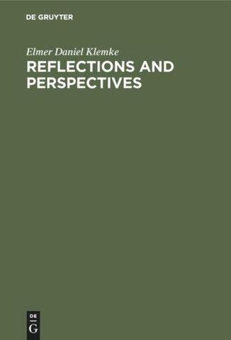 Reflections and perspectives