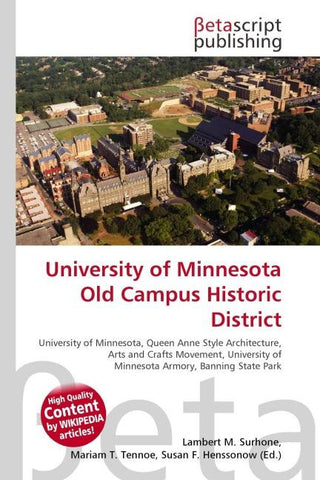 University of Minnesota Old Campus Historic District