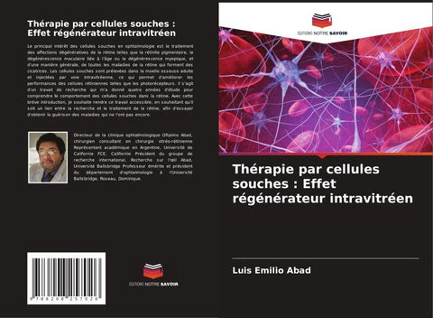 Thérapie par cellules souches : Effet régénérateur intravitréen