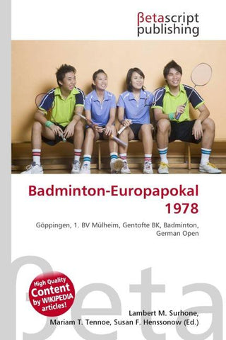 Badminton-Europapokal 1978