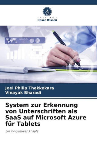 System zur Erkennung von Unterschriften als SaaS auf Microsoft Azure für Tablets