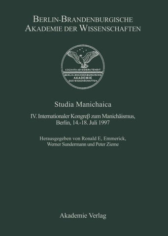 Studia Manichaica