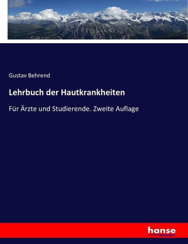 Lehrbuch der Hautkrankheiten