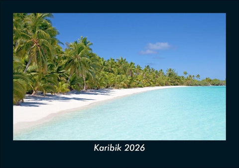 Karibik 2026 Fotokalender DIN A5