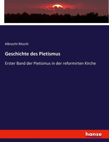 Geschichte des Pietismus