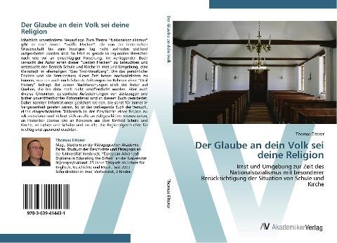 Der Glaube an dein Volk sei deine Religion