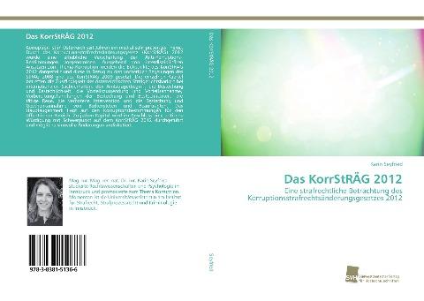 Das KorrStRÄG 2012