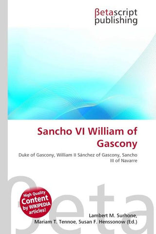 Sancho VI William of Gascony
