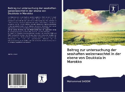 Beitrag zur untersuchung der sesshaften weizenwachtel in der ebene von Doukkala in Marokko