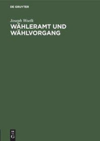 Wähleramt und Wählvorgang