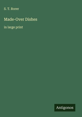 Made-Over Dishes