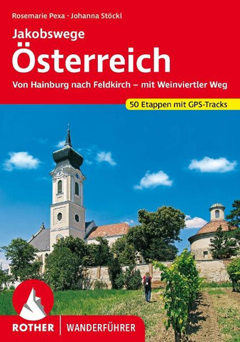 ROTHER Wanderführer Jakobswege Österreich