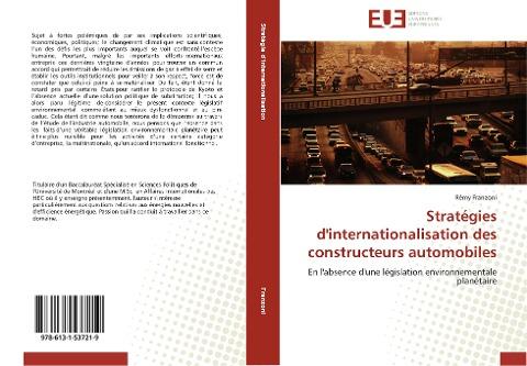 Stratégies d'internationalisation des constructeurs automobiles