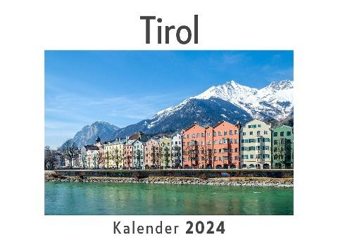 Tirol (Wandkalender 2024, Kalender DIN A4 quer, Monatskalender im Querformat mit Kalendarium, Das perfekte Geschenk)