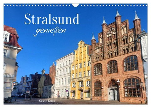 Stralsund genießen (Wandkalender 2026 DIN A3 quer), CALVENDO Monatskalender
