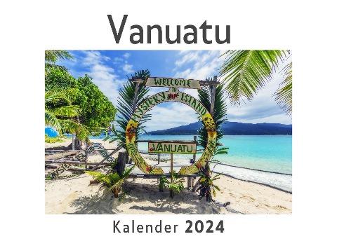 Vanuatu (Wandkalender 2024, Kalender DIN A4 quer, Monatskalender im Querformat mit Kalendarium, Das perfekte Geschenk)