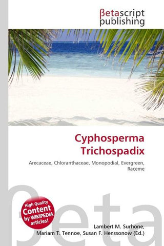 Cyphosperma Trichospadix