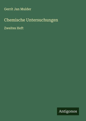 Chemische Untersuchungen