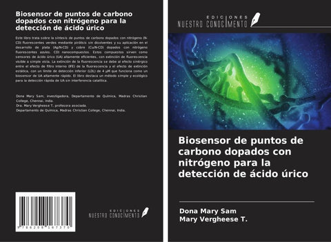 Biosensor de puntos de carbono dopados con nitrógeno para la detección de ácido úrico