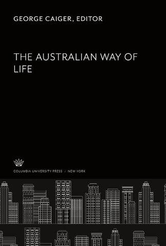 The Australian Way of Life