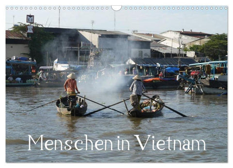 Menschen in Vietnam (Wandkalender 2026 DIN A3 quer), CALVENDO Monatskalender