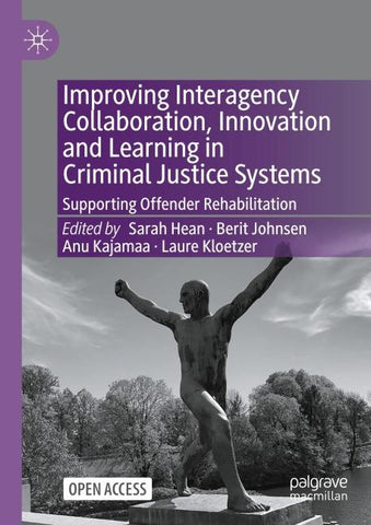 Improving Interagency Collaboration, Innovation and Learning in Criminal Justice Systems