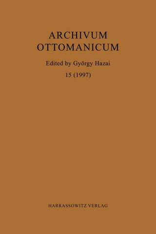 Archivum Ottomanicum 15 (1997)