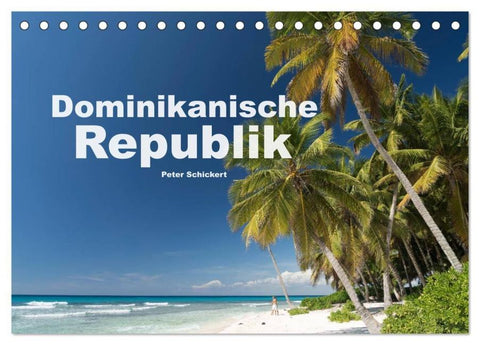 Dominikanische Republik (Tischkalender 2026 DIN A5 quer), CALVENDO Monatskalender