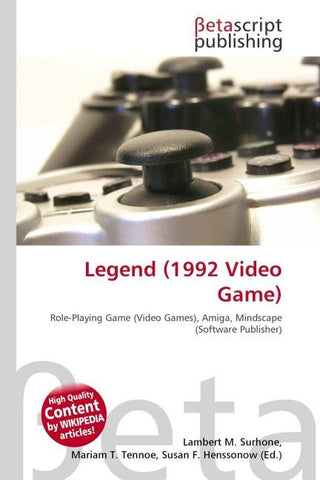 Legend (1992 Video Game)