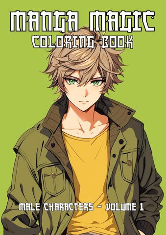 MAGIC MANGA Coloring Book