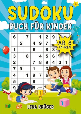 Sudoku Buch für Kinder ab 8 Jahren