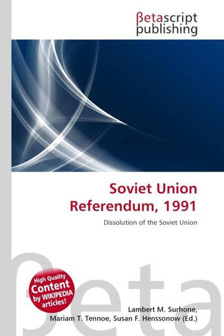 Soviet Union Referendum, 1991