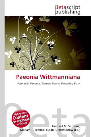 Paeonia Wittmanniana