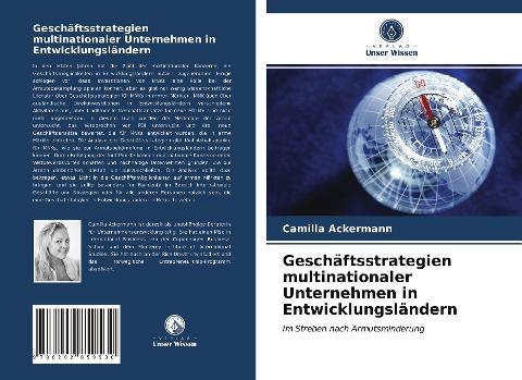 Geschäftsstrategien multinationaler Unternehmen in Entwicklungsländern