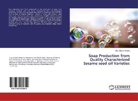 Soap Production from Quality Characterized Sesame seed oil Varieties