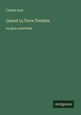 Quand La Terre Trembla