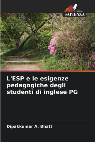 L'ESP e le esigenze pedagogiche degli studenti di inglese PG