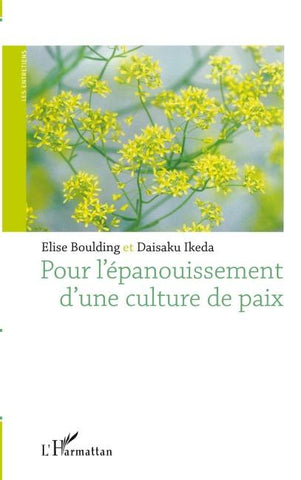 Pour l'épanouissement d'une culture de paix