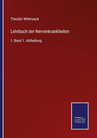 Lehrbuch der Nervenkrankheiten