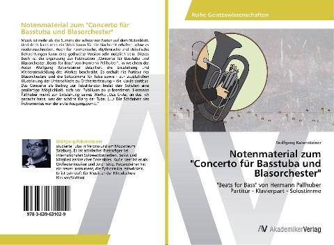 Notenmaterial zum "Concerto für Basstuba und Blasorchester"