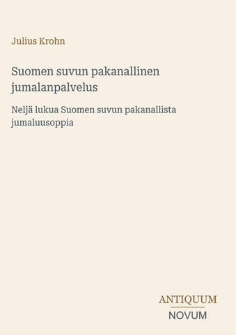 Suomen suvun pakanallinen jumalanpalvelus