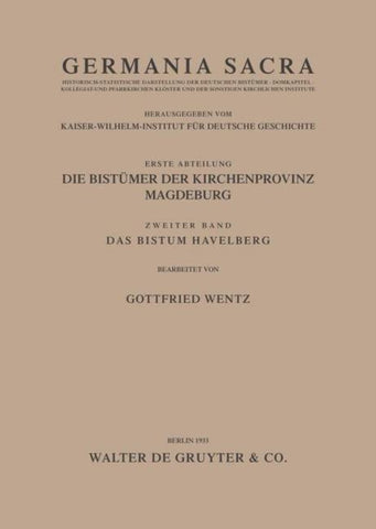 Das Bistum Havelberg