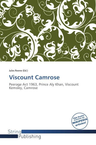 Viscount Camrose