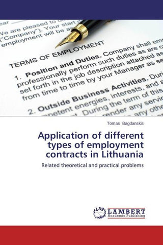 Application of different types of employment contracts in Lithuania